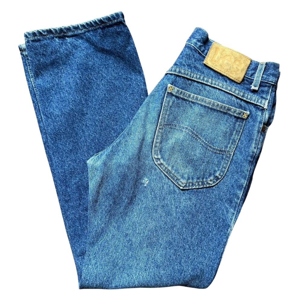 Vintage Lee Jeans 31x30 Made in USA Union Tag Straight Leg Denim
